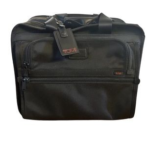 Tumi Alpha 2 Wheel Rolling Briefcase